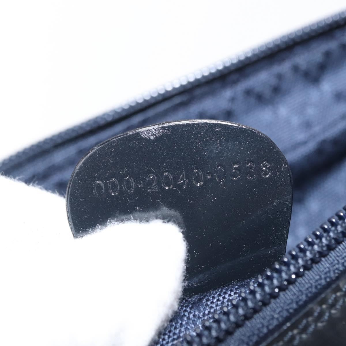 Gucci Vintage Bamboo Handle Bag Nylon, BLACK, NYLON, Handbag