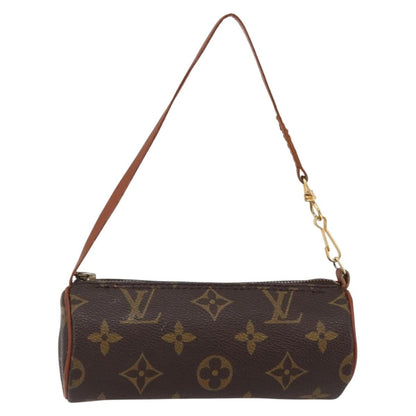 Louis Vuitton Papillon Pochette Monogram Canvas, BROWN, CANVAS, Handbag