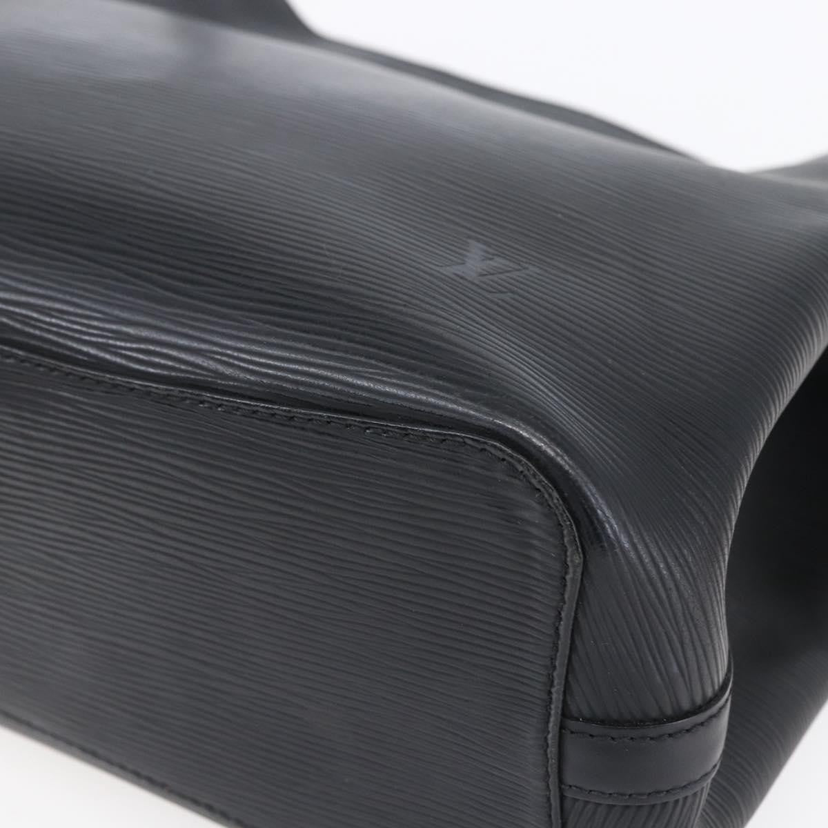 Louis Vuitton Mandara Handbag Epi Leather, BLACK, LEATHER, Shoulder bag