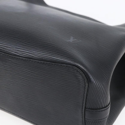 Louis Vuitton Mandara Handbag Epi Leather, BLACK, LEATHER, Shoulder bag