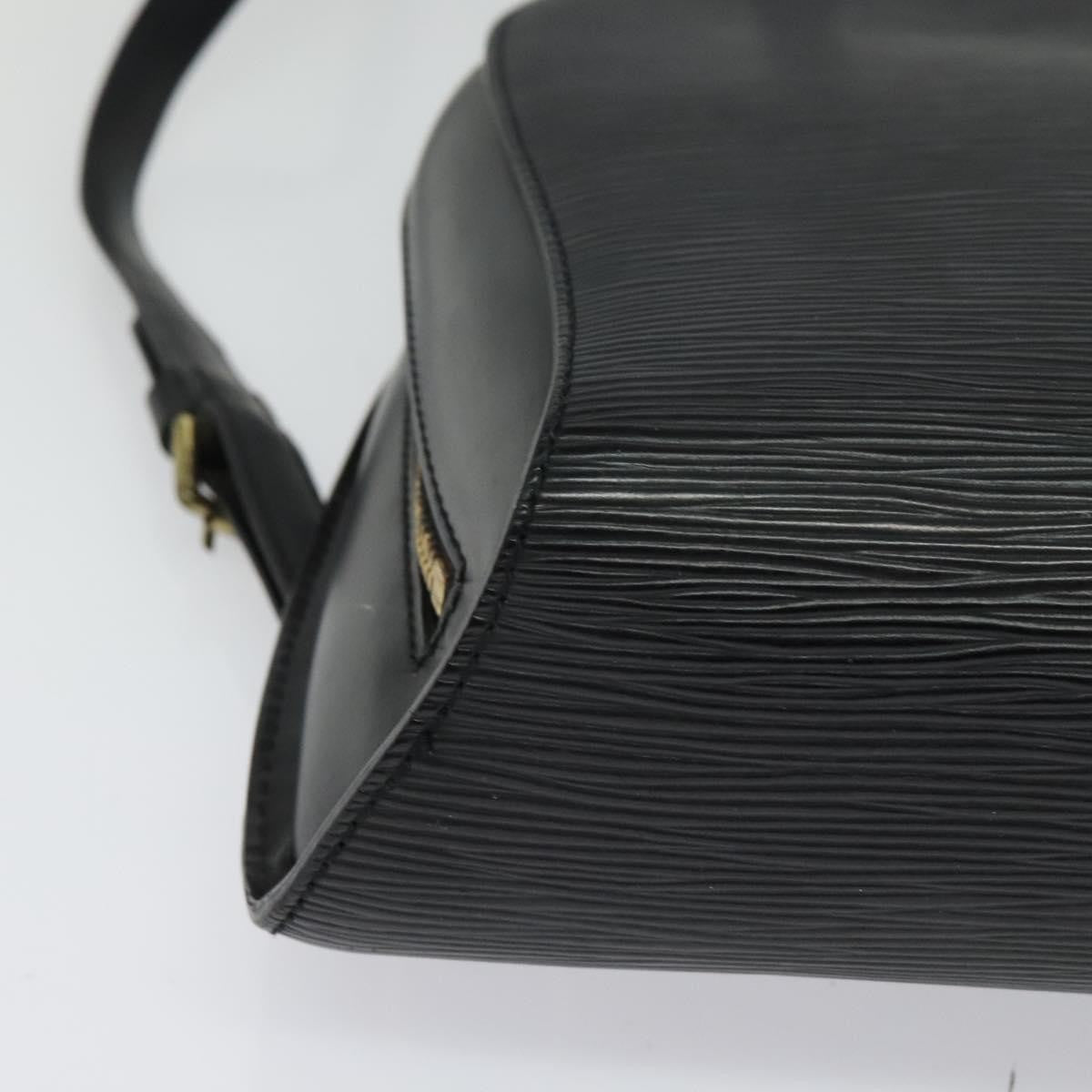 Louis Vuitton Mabillon Backpack Epi Leather, BLACK, LEATHER, Backpack