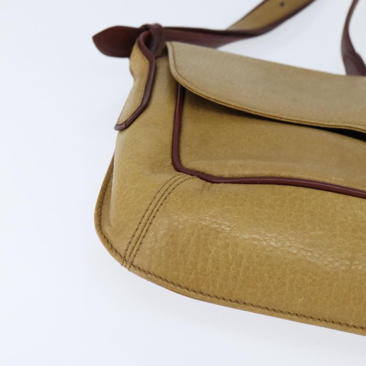 cartier Must de Cartier Shoulder Bag Leather, BEIGE, LEATHER, Shoulder bag