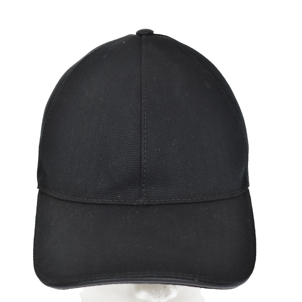 Gucci Web Baseball Cap GG Canvas, BLACK, CANVAS, Head accessory