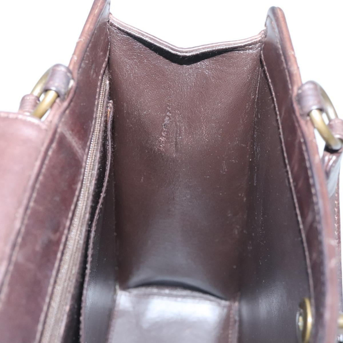 Chanel CC Flap Tote Quilted Calfskin, BROWN, LEATHER, Tote bag