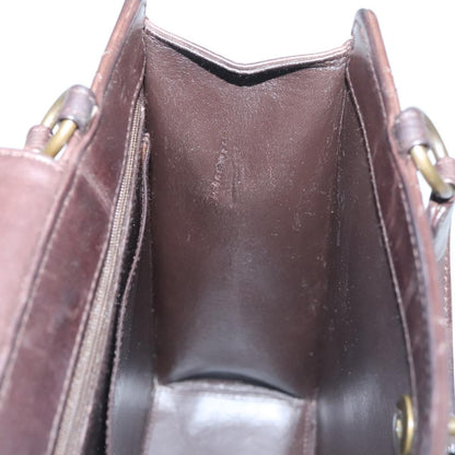 Chanel CC Flap Tote Quilted Calfskin, BROWN, LEATHER, Tote bag