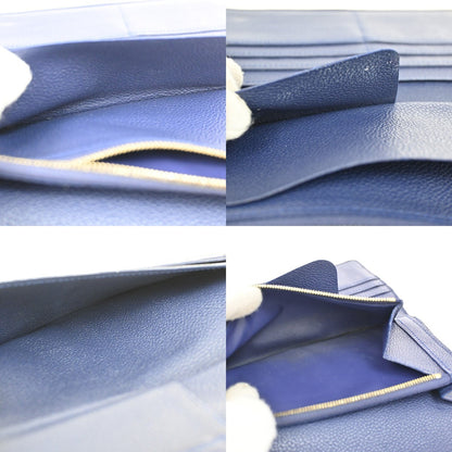 Louis Vuitton Virtuose Wallet Monogram Empreinte Leather, BLUE, LEATHER, Wallets