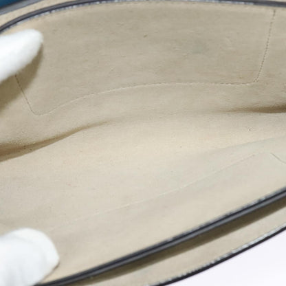 Chloe Faye Shoulder Bag Leather and Suede, TURQUOISE, SUEDE, Shoulder bag