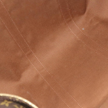 Louis Vuitton Keepall Bag Monogram Canvas, BROWN, CANVAS, Travel bag