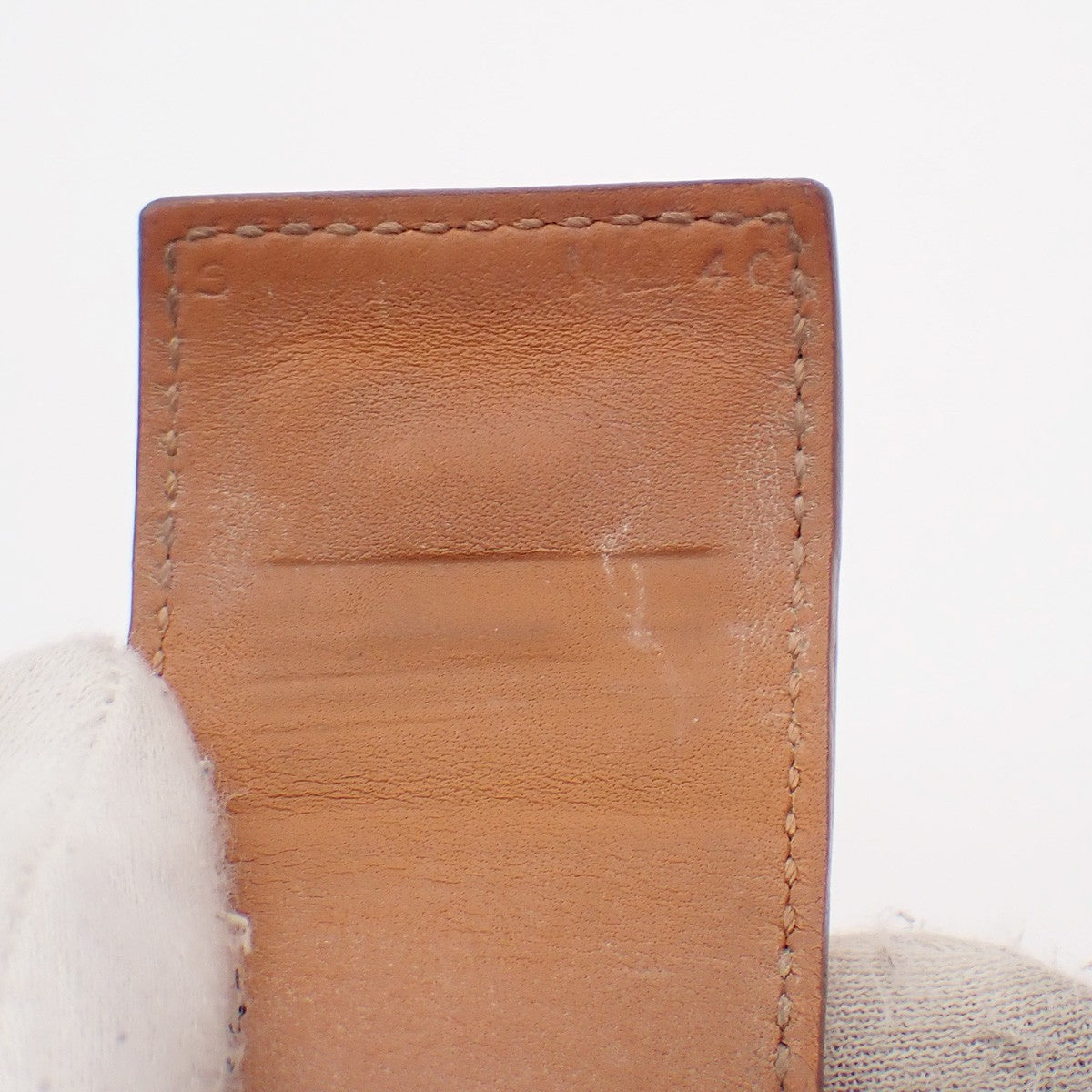 Hermes Collier de Chien Bracelet Leather, ORANGE, LEATHER, Bracelet