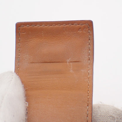 Hermes Collier de Chien Bracelet Leather, ORANGE, LEATHER, Bracelet