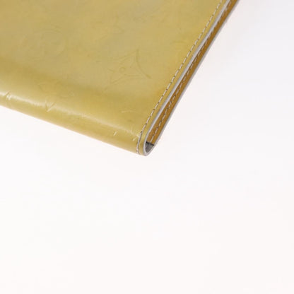 Louis Vuitton Mott Handbag Monogram Vernis, BEIGE, PATENT_LEATHER, Clutche & pouche