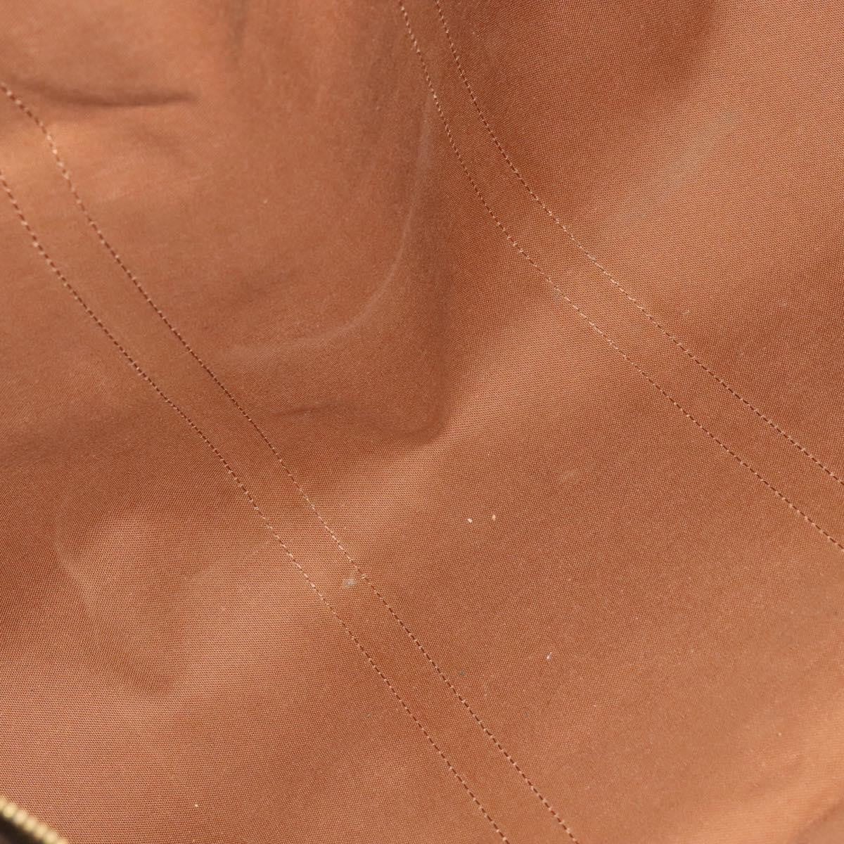 Louis Vuitton Keepall Bag Monogram Canvas, BROWN, CANVAS, Travel bag