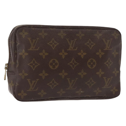Louis Vuitton Trousse Toiletry Pouch Monogram Canvas, BROWN, CANVAS, Toiletry Case