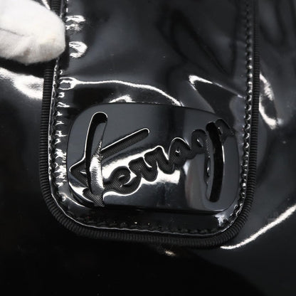 Salvatore Ferragamo Vintage Tote bag Patent Leather, BLACK, PATENT_LEATHER, Tote bag