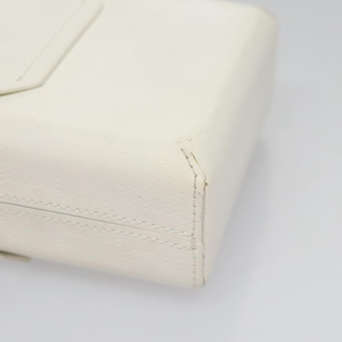 Louis Vuitton Grasset Marty Damier Canvas, WHITE, CANVAS, Clutche & pouche