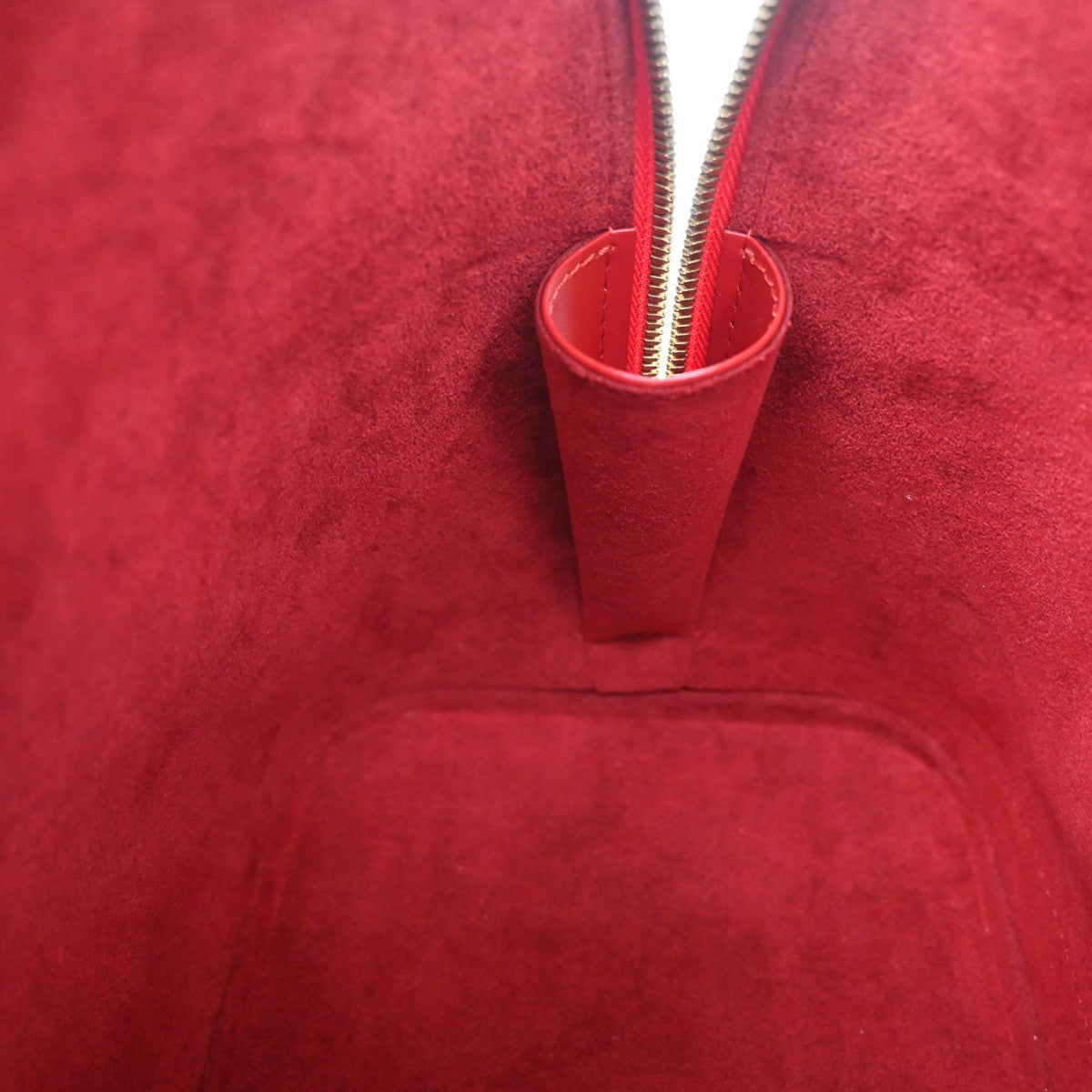 Louis Vuitton Alma Handbag Epi Leather, RED, LEATHER, Handbag