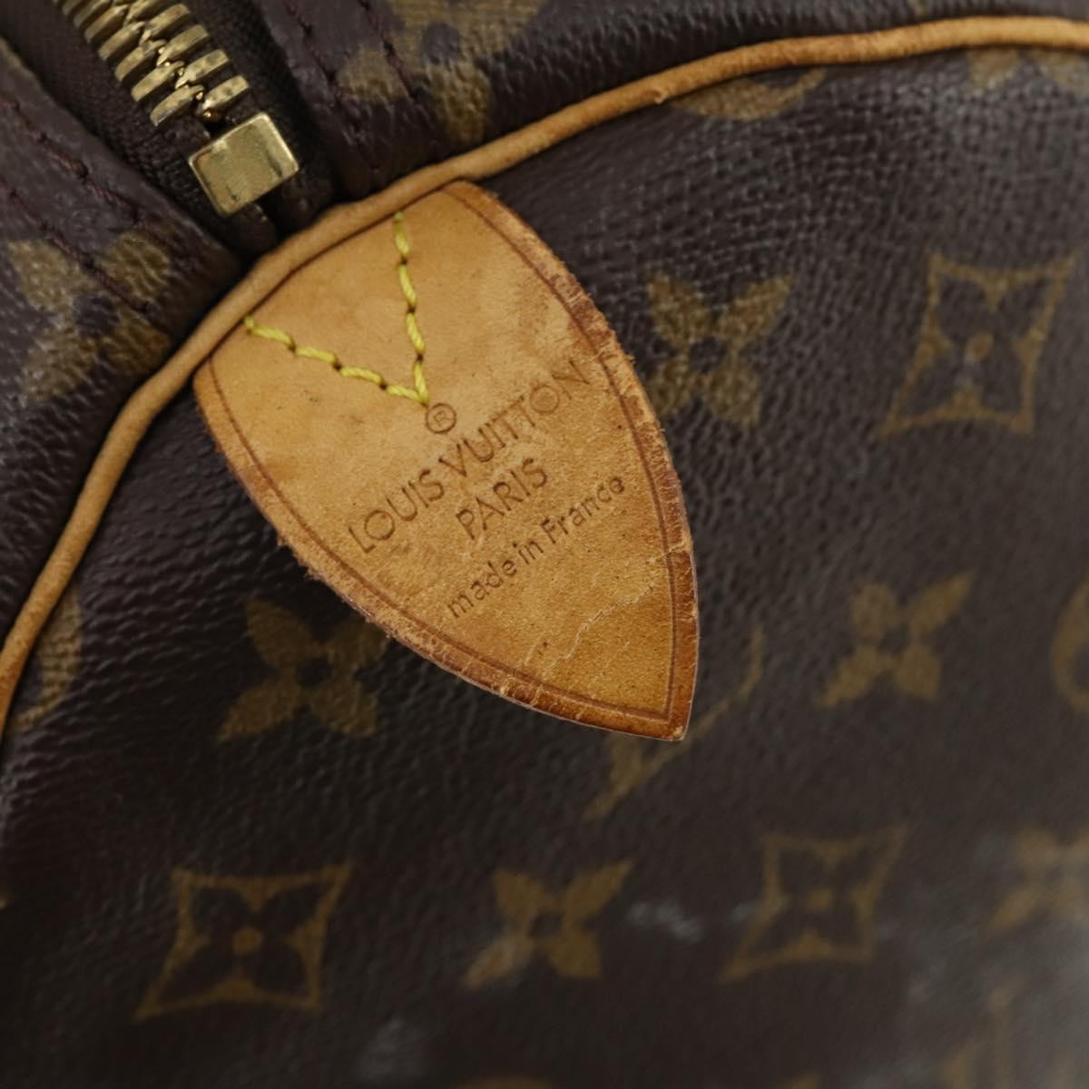 Louis Vuitton Keepall Bag Monogram Canvas, BROWN, CANVAS, Travel bag