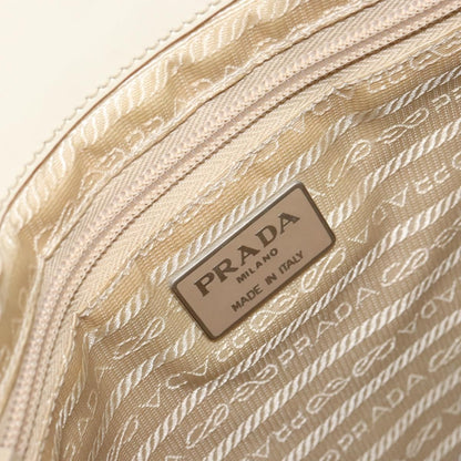 Prada Vintage Shoulder Bag Patent leather, BEIGE, PATENT_LEATHER, Shoulder bag