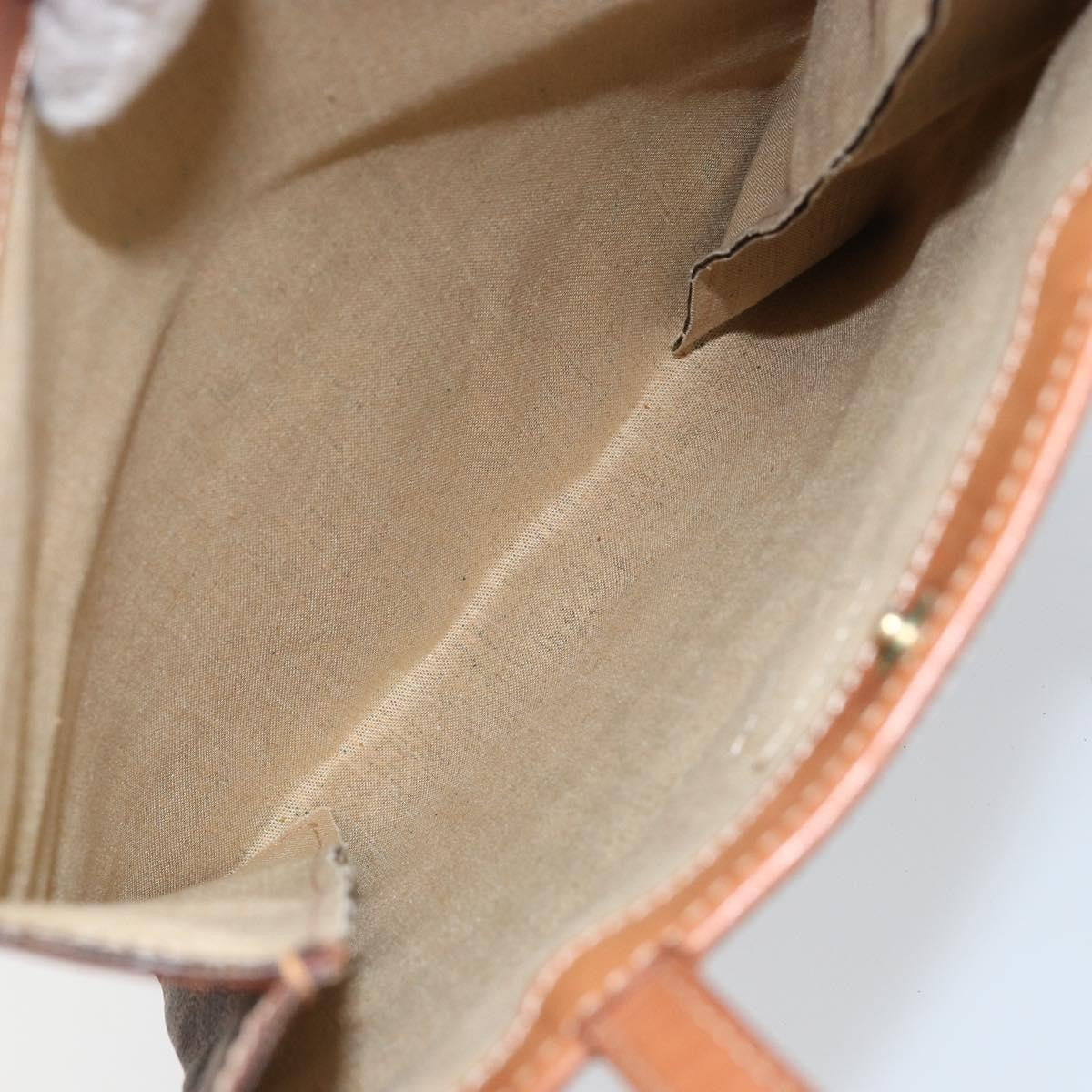 Celine Vintage Macadam Tote bag Canvas, BROWN, CANVAS, Tote bag