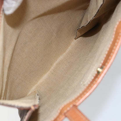 Celine Vintage Macadam Tote bag Canvas, BROWN, CANVAS, Tote bag