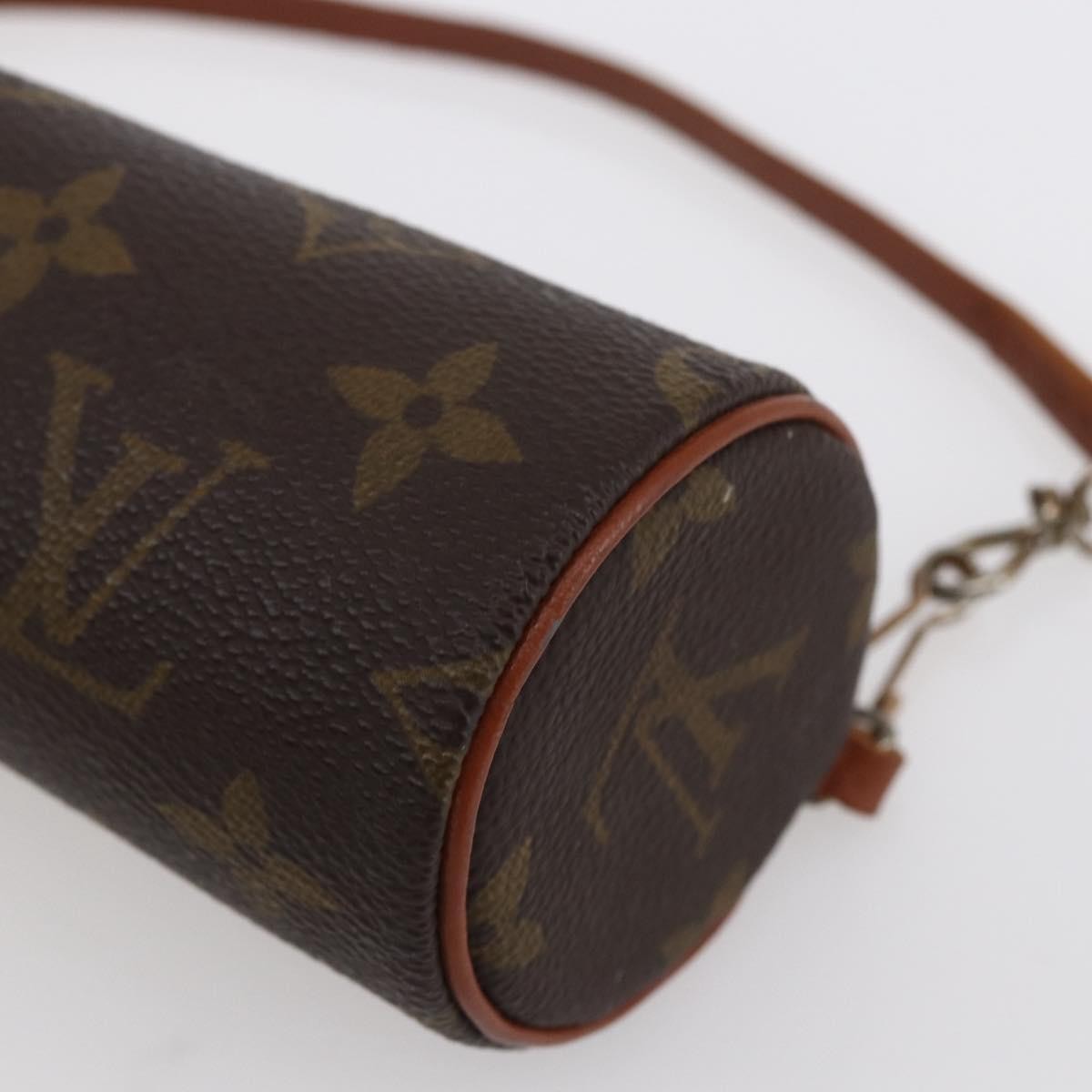 Louis Vuitton Papillon Pochette Monogram Canvas, BROWN, CANVAS, Clutche & pouche