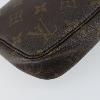 Louis Vuitton Pochette Accessoires NM Monogram Canvas, BROWN, CANVAS, Clutche & pouche