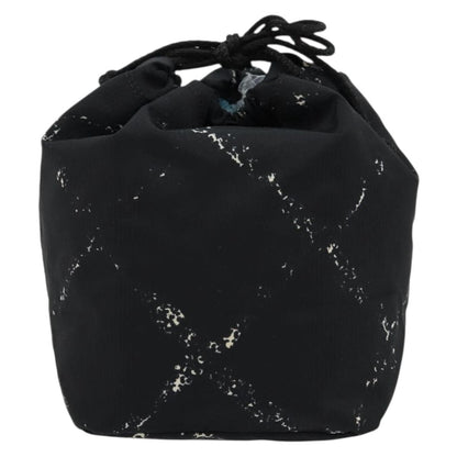 Chanel Travel line pouch Nylon, BLACK, NYLON, Clutche & pouche