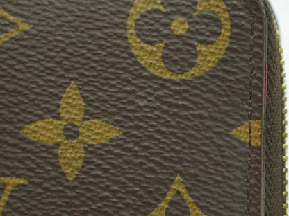 Louis Vuitton Clemence Wallet Monogram Canvas, BROWN, CANVAS, Wallets