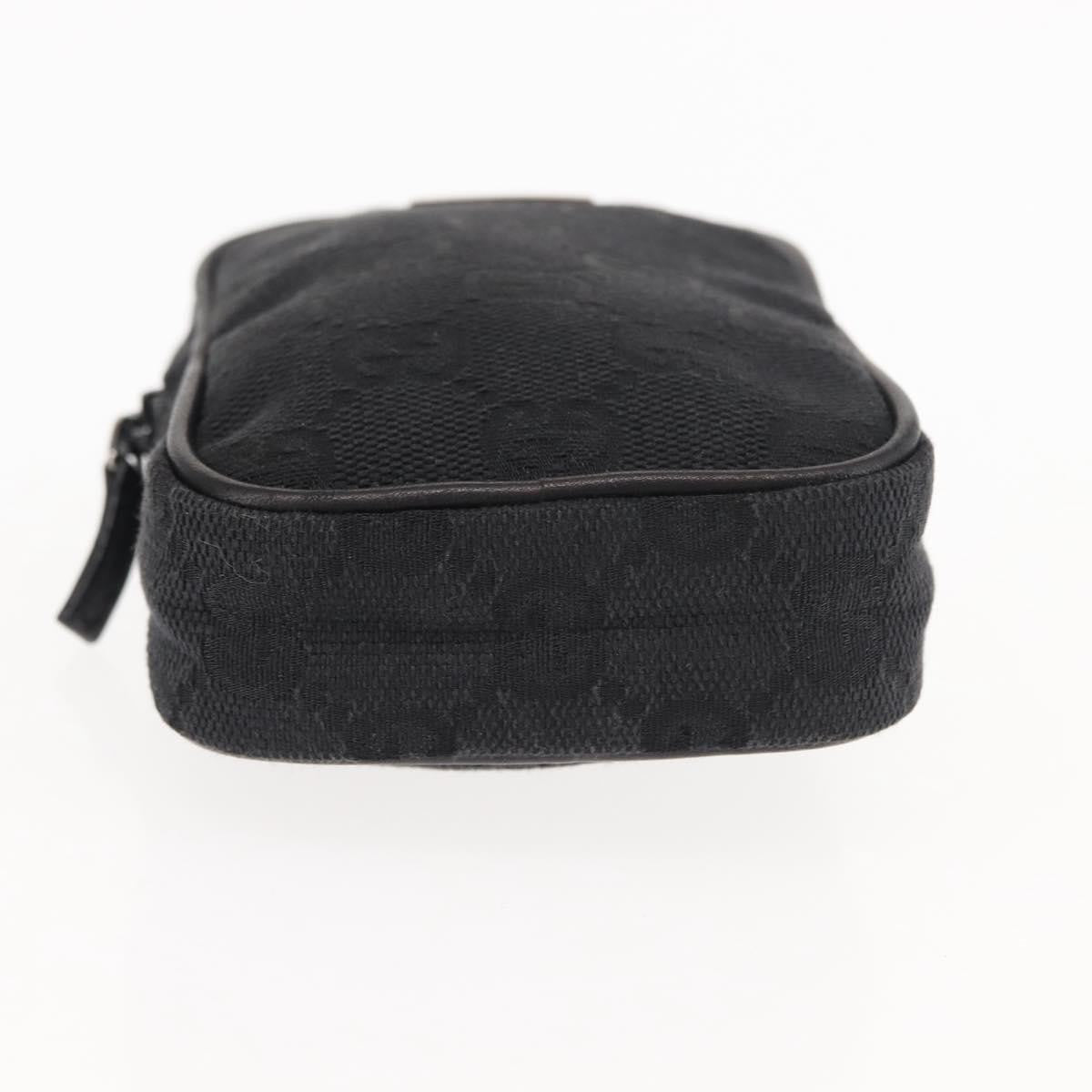 Gucci GG canvas pouch Canvas, BLACK, CANVAS, Clutche & pouche
