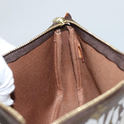 Louis Vuitton Pochette Accessoires Limited Edition Monogram Graffiti, WHITE, CANVAS, Clutche & pouche