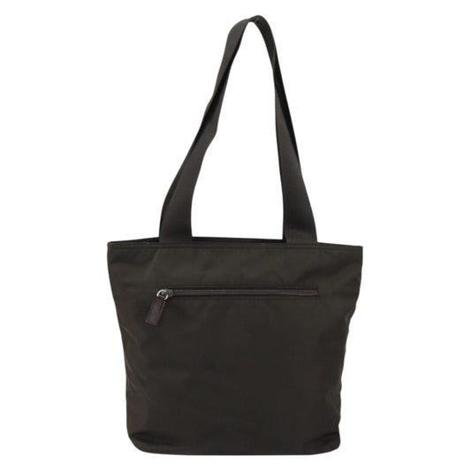 Prada Vintage Zip Tote Tessuto, KHAKI, NYLON, Tote bag