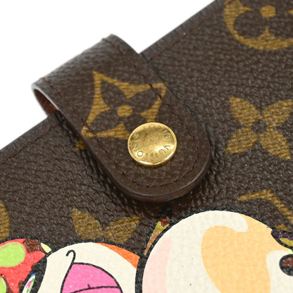 Louis Vuitton Agenda Cover Monogram Panda, BROWN, CANVAS, Wallets