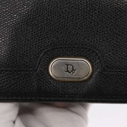 Christian Dior Vintage Shoulder Bag Leather, Black, Leather, Shoulder Bag