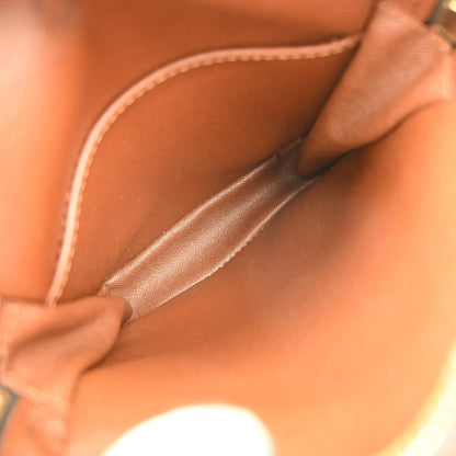 Louis Vuitton Danube Handbag Monogram Canvas, BROWN, CANVAS, Shoulder bag