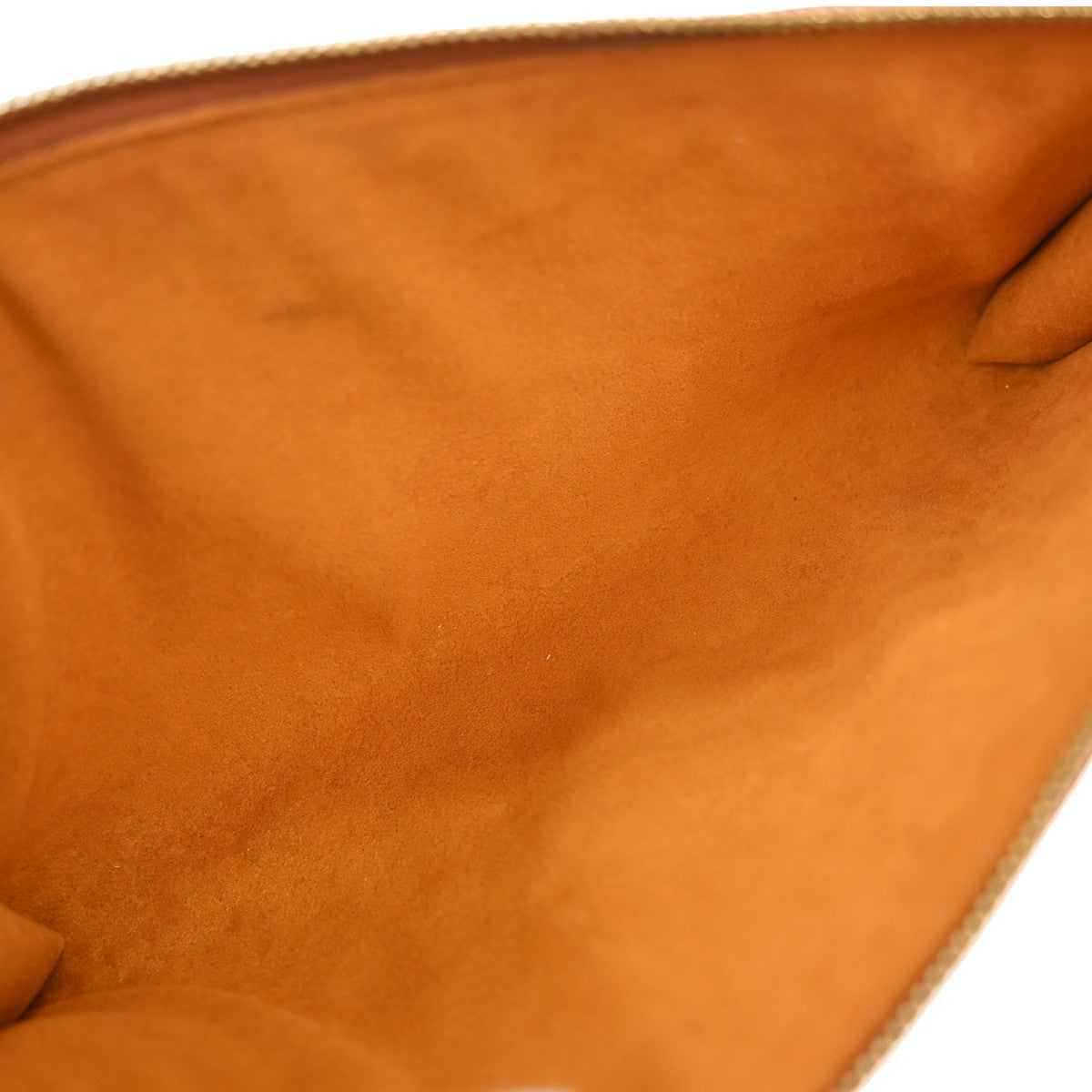 Louis Vuitton Pochette Accessoires Epi Leather, BROWN, LEATHER, Clutche & pouche