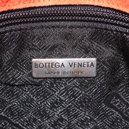 Bottega Veneta Hobo Suede, ORANGE, SUEDE, Handbag