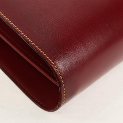 Loewe Leather Briefcase Leather, RED, LEATHER, Briefcase