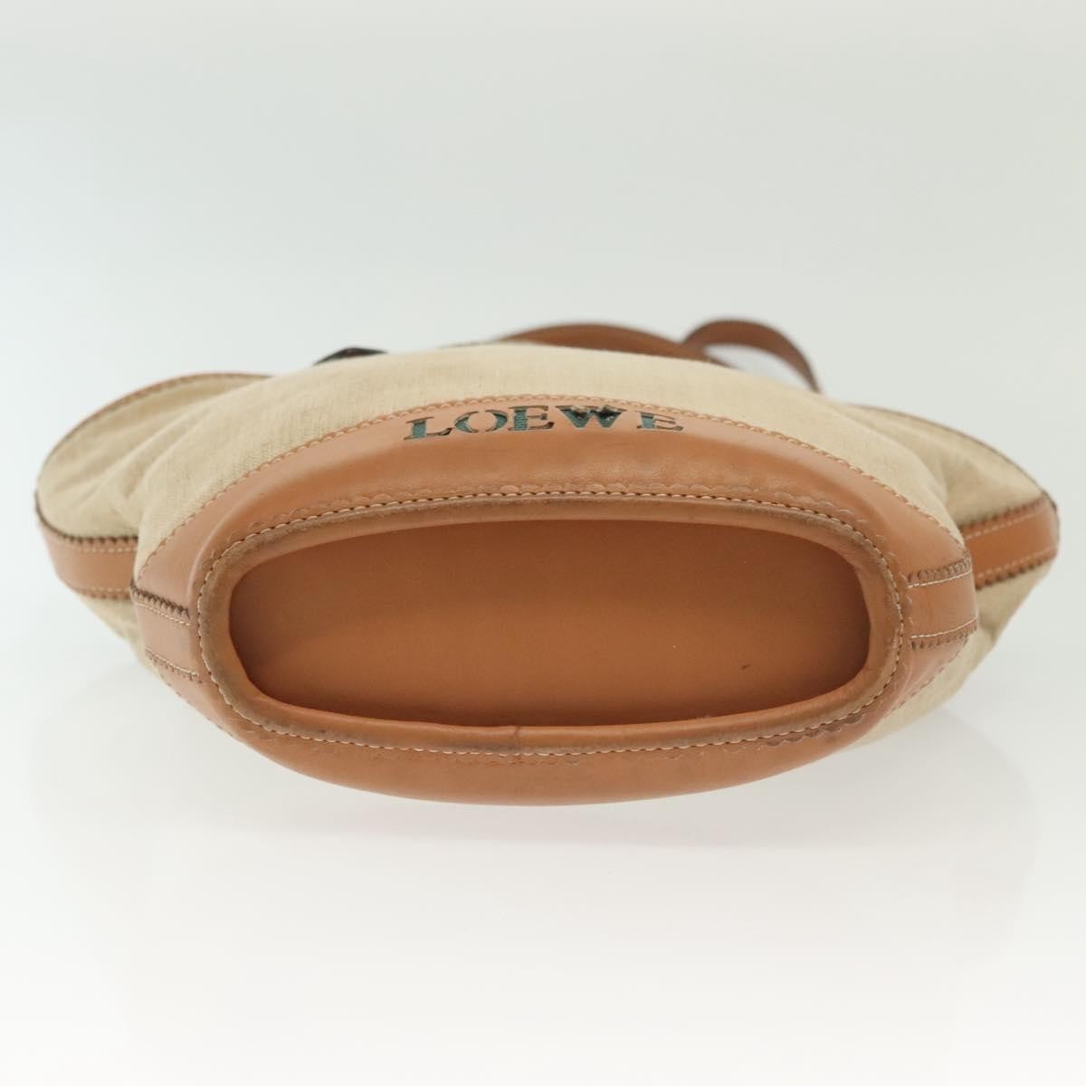 Loewe Vintage Shoulder Bag Canvas, BEIGE, CANVAS, Shoulder bag