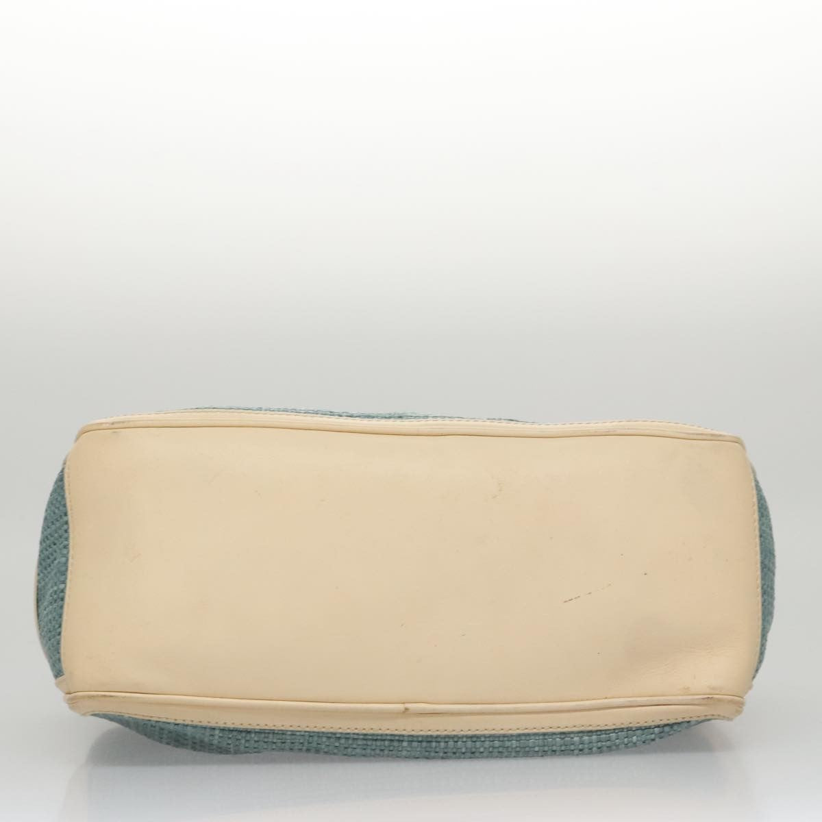 Celine Boogie Satchel Leather, BLUE, LEATHER, Handbag