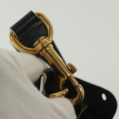 Burberry Belt Tote Perforated Leather, BLACK, LEATHER, Tote bag