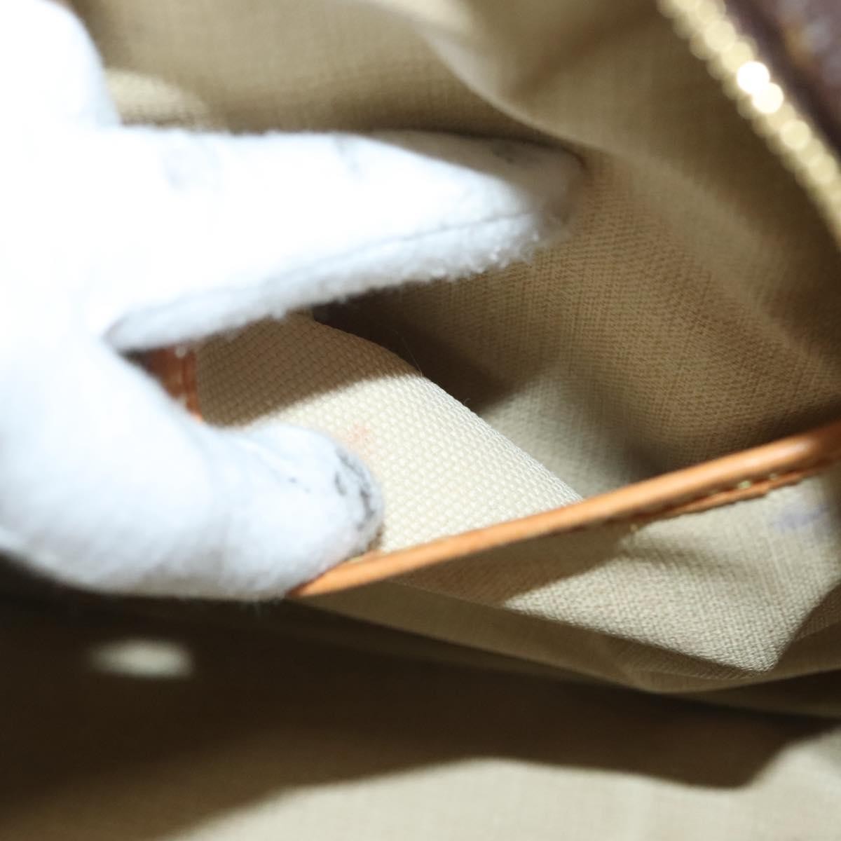 Louis Vuitton Trouville Handbag Monogram Canvas, BROWN, CANVAS, Handbag