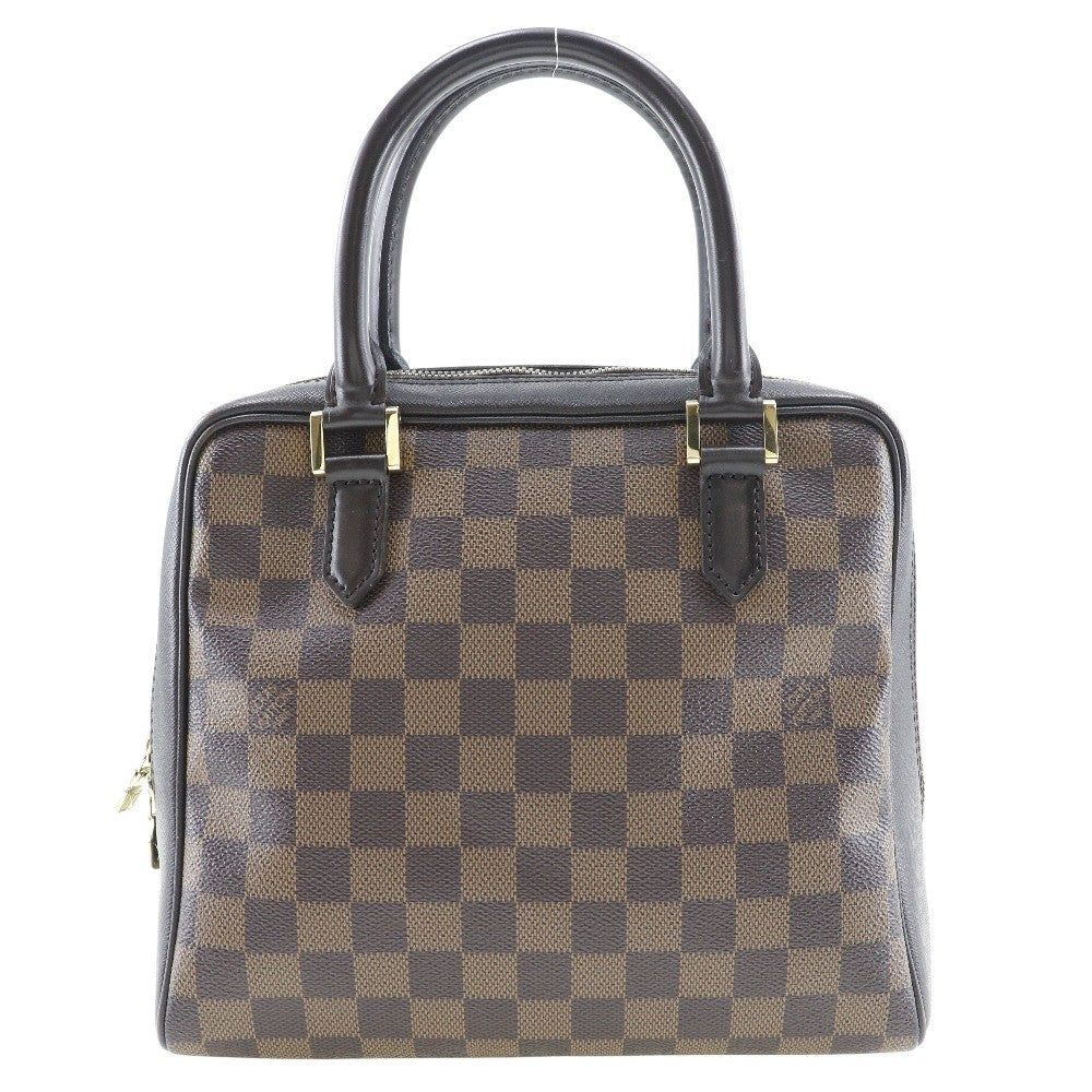 Louis Vuitton Brera Handbag Damier, BROWN, CANVAS, Handbag