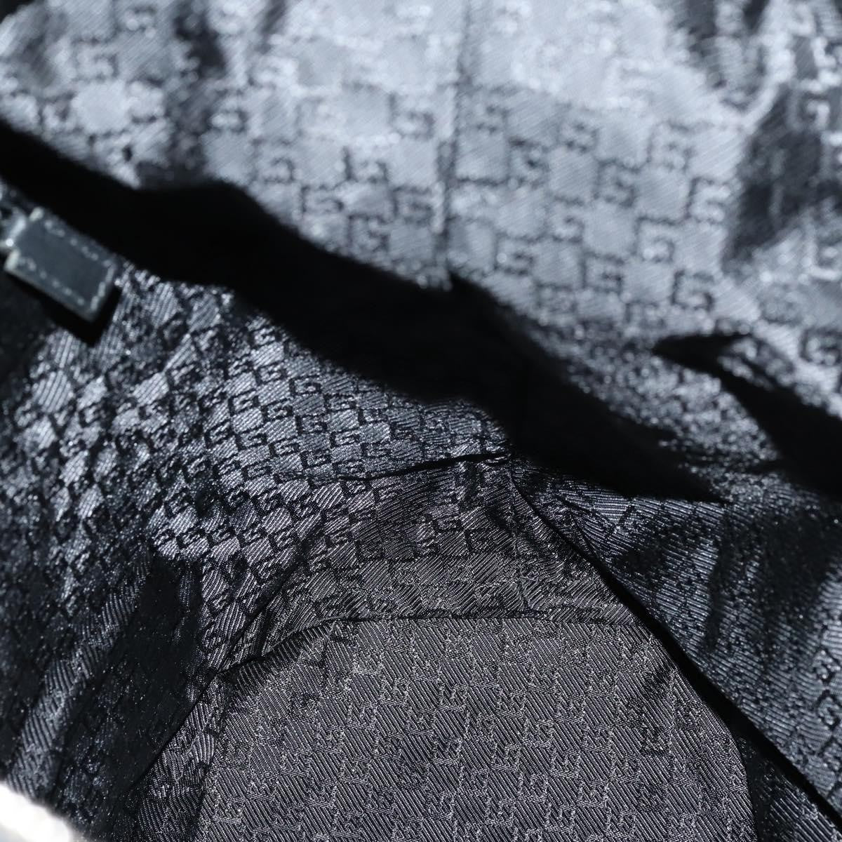 Gucci Vanity Tote Canvas, BLACK, CANVAS, Handbag