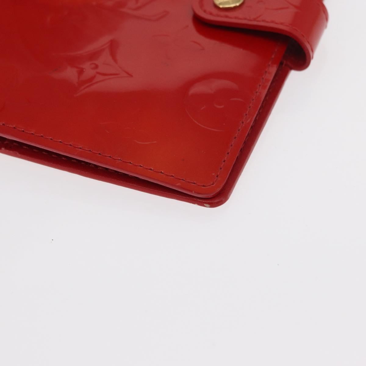 Louis Vuitton Agenda Cover Patent Leather, RED, PATENT_LEATHER, Toiletry Case