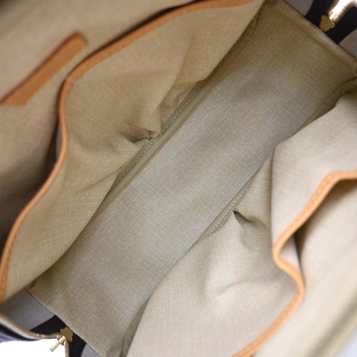 Louis Vuitton Trouville Handbag Monogram Canvas, BROWN, LEATHER, Handbag