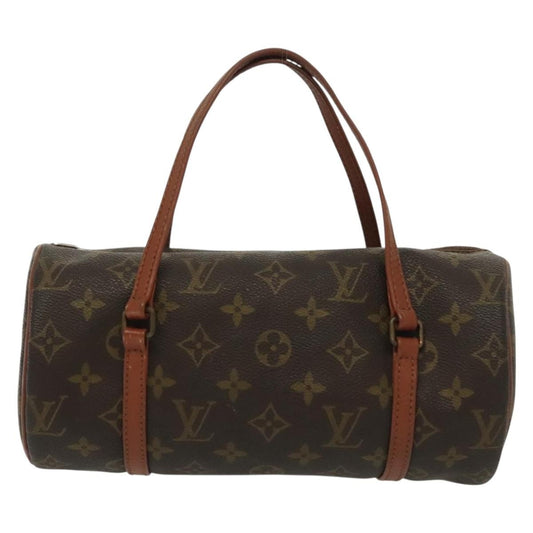 Louis Vuitton Papillon Handbag Monogram Canvas, BROWN, CANVAS, Handbag
