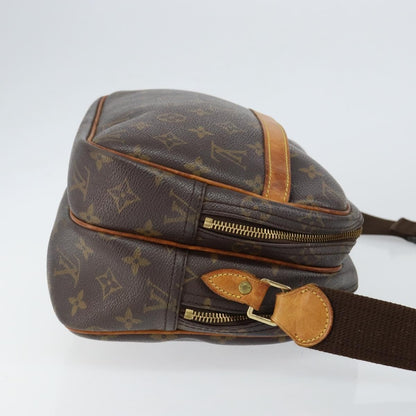 Louis Vuitton Reporter Bag Monogram Canvas, BROWN, CANVAS, Shoulder bag