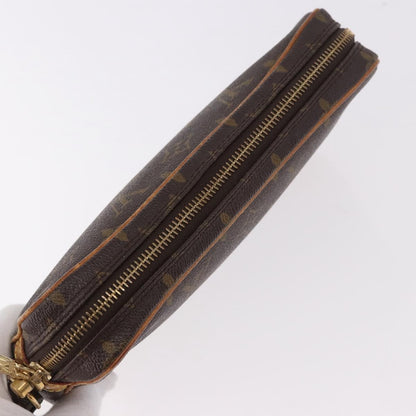 Louis Vuitton Marly Dragonne Clutch Monogram Canvas, Brown, Canvas, Clutch
