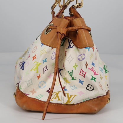 Louis Vuitton Ursula Handbag Monogram Multicolor, WHITE, CANVAS, Handbag