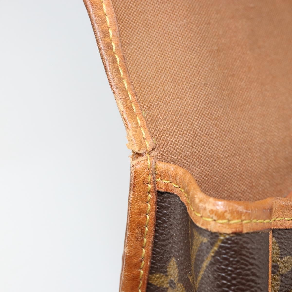 Louis Vuitton Sac Gibeciere Messenger Bag Monogram Canvas, BROWN, CANVAS, Shoulder bag